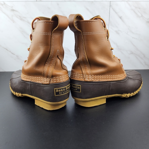*Sold L.L. Bean 8" Thinsulate Tan Womens Bean Boots - Picture 4 of 8